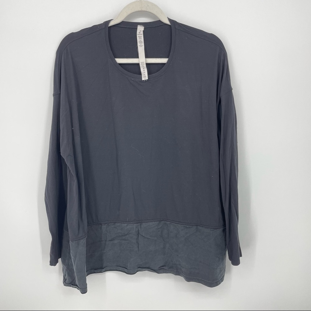 Lululemon Long Sleeve Black Top
